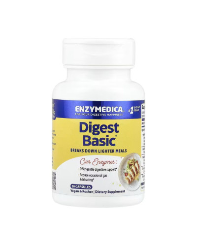 Ферменти для травлення, Digest Basic - 30 caps
