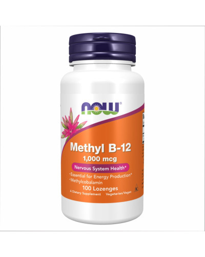 Methyl B-12 1000mcg - 100tabs