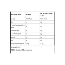Creatine - 306g Pure