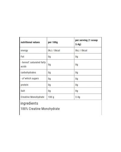 Creatine - 306g Pure