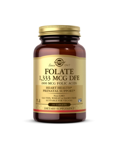 Фолієва кислота, Folic Acid 800 mcg - 250 tabs