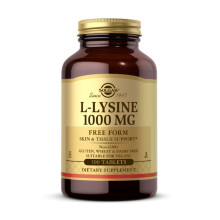 Л-лізин, L-Lysine 1000mg - 100 tabs