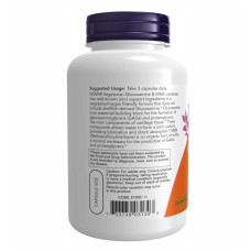 Вегетеріанський глюкозамін та МСМ, Veg Glucosamin & MSM 500/500 - 240 vcaps