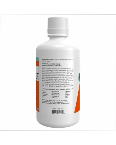 Колоїдні мінерали, Colloidal Minerals Liquid - 32oz