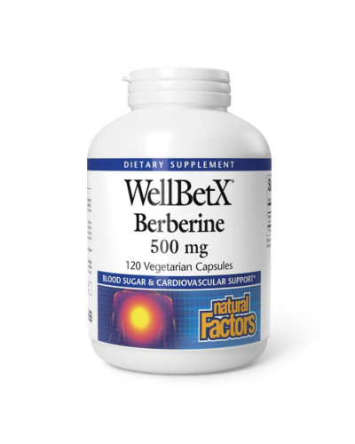WellBetX Berberine 500mg - 120 vcaps