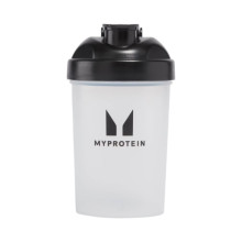 Шейкер, Plastic Shaker - 600ml Clear Black