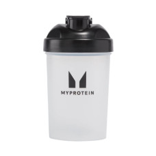 Шейкер, Plastic Shaker - 600ml Clear Black