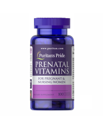 Пренатальні вітаміни, Prenatal Vitamins - 100 Caplets