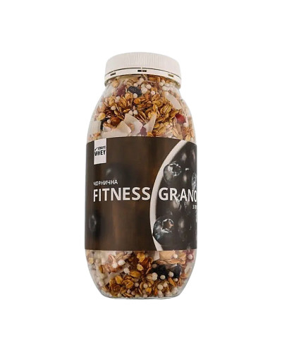 Фітнес гранола з смаком чорниця з протеїном, Fitness Granola - 450g