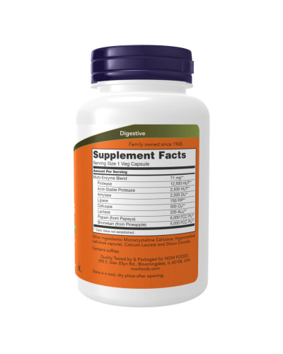 Рослинні ензими, Plant Enzymes - 120 vcaps