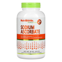 Вітамін C (буферизований), Sodium Ascorbate Powder - 454g