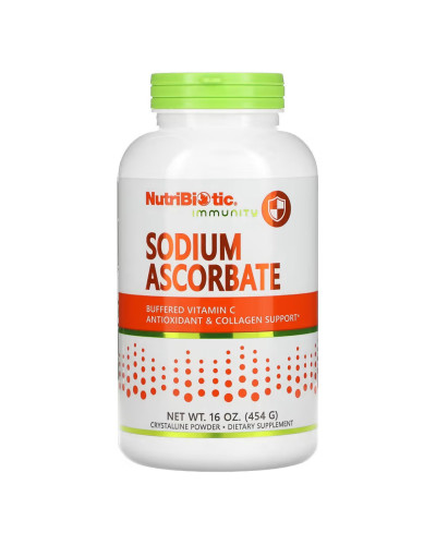 Вітамін C (буферизований), Sodium Ascorbate Powder - 454g