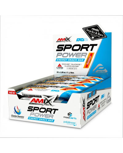 Sport Power Energi Snack Bar - 20x45g Tropical Mango