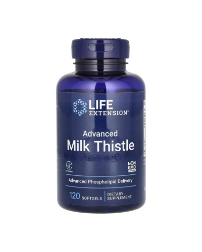 Advanced Milk Thistle - 120 softgels (Затерта дата)