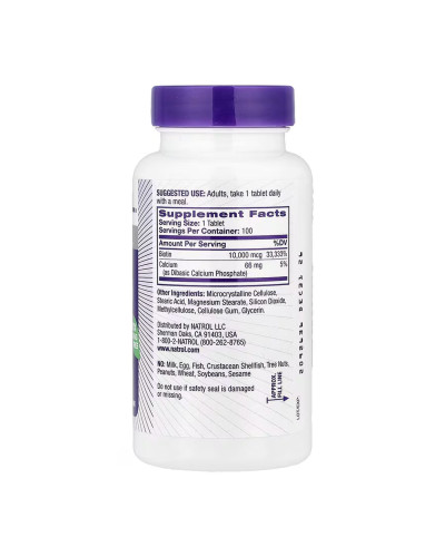Biotin 10,000mcg - 100 tabs