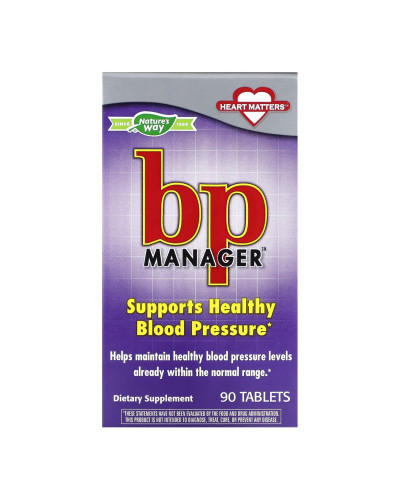 Комплекс для підтримки кров'яного тиску, BP Manager - 90 tabs