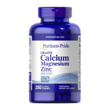 Кальцій Магній Цинк, Calcium Magnesium Zinc - 250 caps