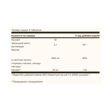 Chelated Magnesium - 100 tabs