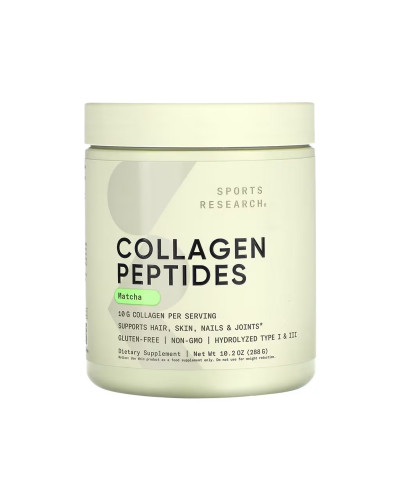 Collagen Peptides Organic Matcha - 288g Green Tea