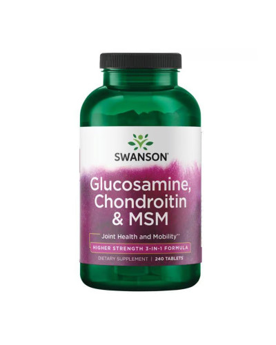 Glucosamine Chondroitin & Msm - Higher Strength 240 tabs