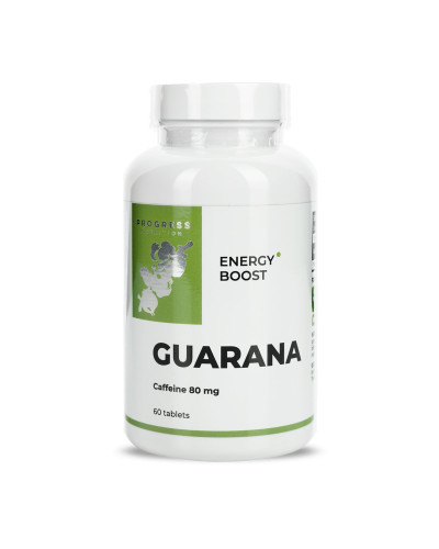Guarana Extract 200mg with Caffeine 80mg - 60 tabs