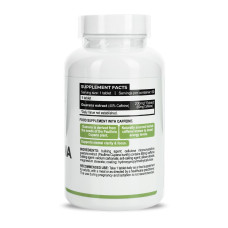 Guarana Extract 200mg with Caffeine 80mg - 60 tabs