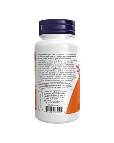 Грибний комплекс для імунітету, Immune Renew - 90 Vcaps
