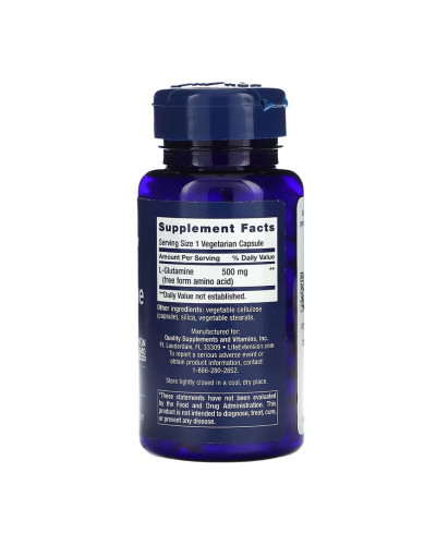 L-Glutamine 500 mg - 100 vcaps
