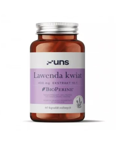 Lawenda Kwiat 400mg -60caps