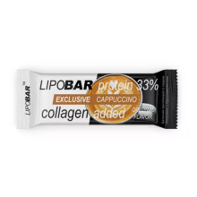 Протеїновий батончик, Lipobar Exclusive - 50g Capuccino