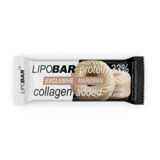 Протеїновий батончик, Lipobar Exclusive - 50g Marzipan