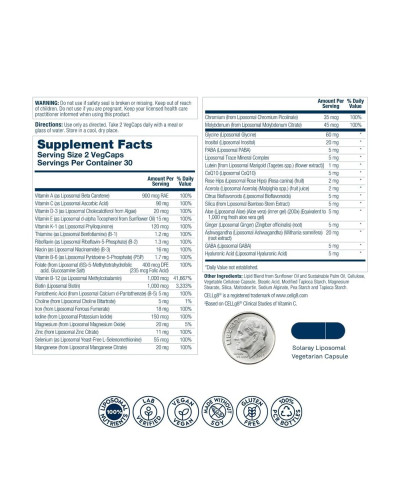 Liposomal Multivitamin Womens - 60 vcaps