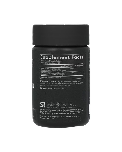 Lutein + Zeaxanthin 20mg - 120 veggie softgels