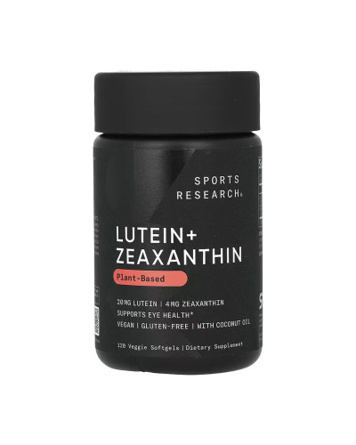 Lutein + Zeaxanthin 20mg - 120 veggie softgels