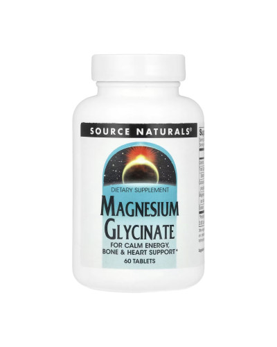 Магній гліцинат, Magnesium Glycinate - 60 tabs