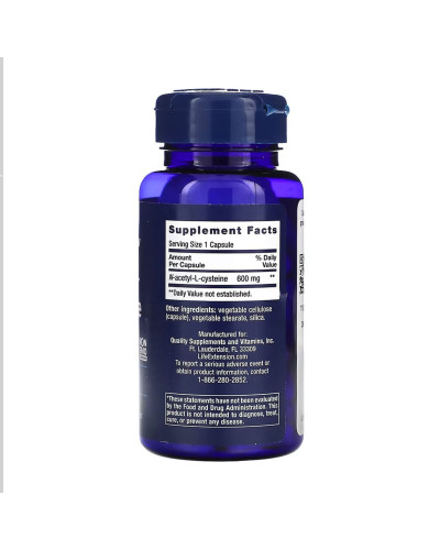 N-Acetyl-L-Cysteine (NAC) 600mg - 60 caps