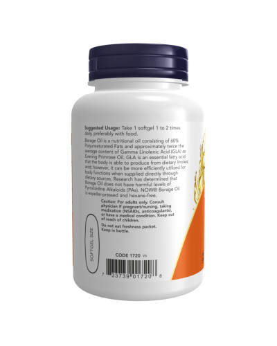 Borage Oil 1000 mg - 120 sgels