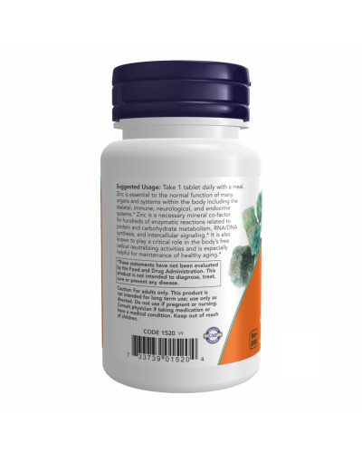 Zinc Gluconate 50 mg - 250 tabs
