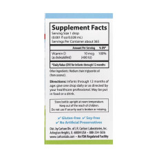 Super Daily D3 for Baby 400IU - 365 Veg drops 10.3 ml