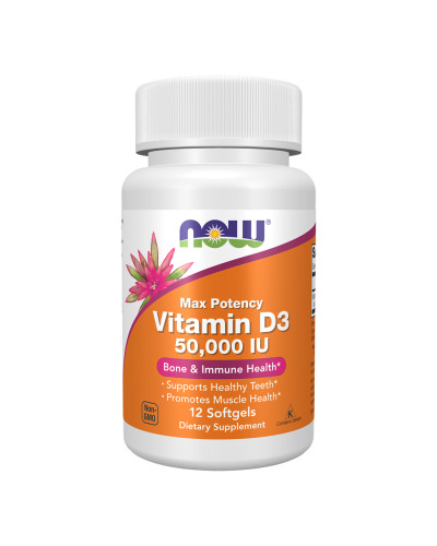 VIT D-3 50,000 IU - 12 sgels