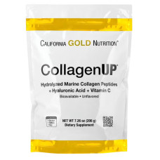 CollagenUP California Gold Nutrition 206 г - морський колаген, гіалуронова кислота, вітамін C
