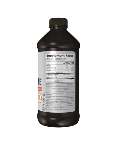 Рідкий Л-карнітин, Carnitine Liquid 3000mg - 473ml
