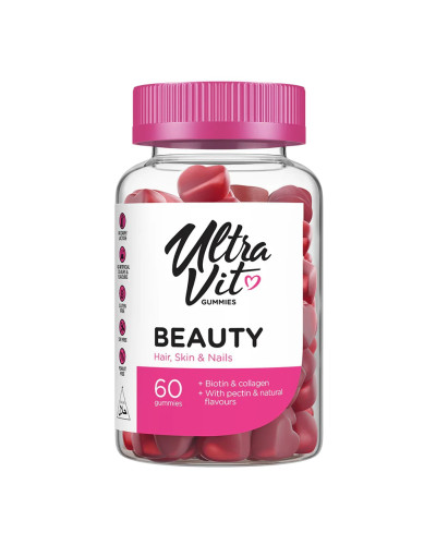 Комплекс для волосся, шкіри, нігтів. Beauty Hair Skin Nails - 60 gummies