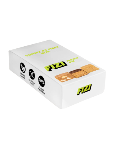 Протеїнові батончики, FIZI Protein Box - 10x45g