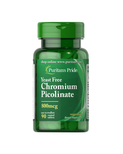 Хром Піколінат, Chromium Picolinate 800mcg - 90tab