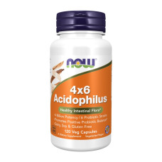 Ацидофілін, Acidophilus 4x6 - 120 vcaps