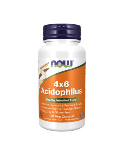 Ацидофілін, Acidophilus 4x6 - 120 vcaps