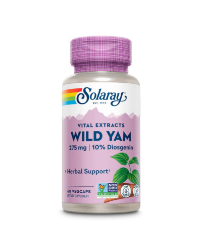 Екстракт кореня Дикого Ямсу, Wild Yam Root Extract 275mg - 60 vcaps