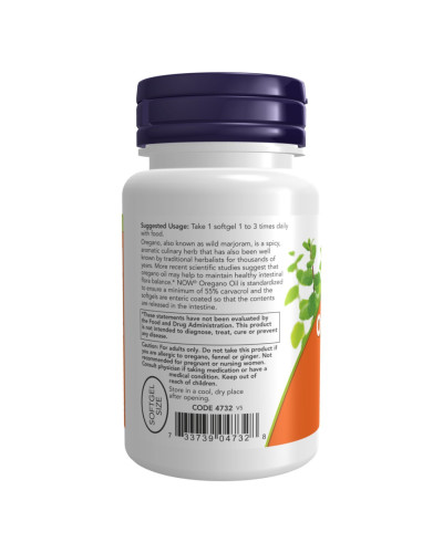 Олія орегано, Oregano Oil Enteric - 90 sgels