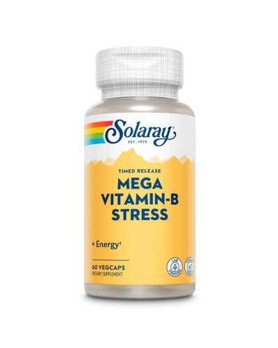 Комплекс вітамінів групи В від стресу, Mega Vitamin B-Stress - 60 vcaps